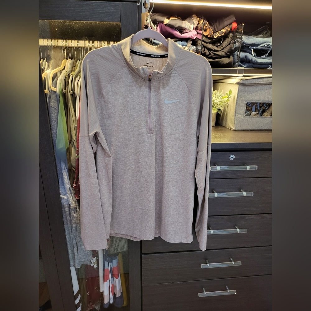 Nike Dri-Fit Running Quarter Zip Pullover